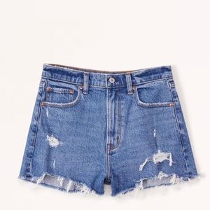 Abercrombie High Rise Mom Short